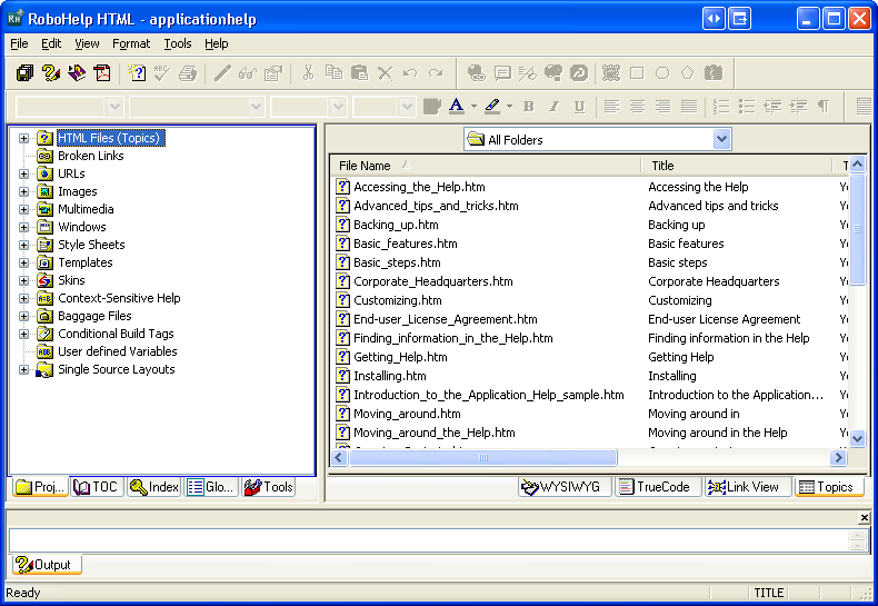 This is the standard RH6 screen layout.